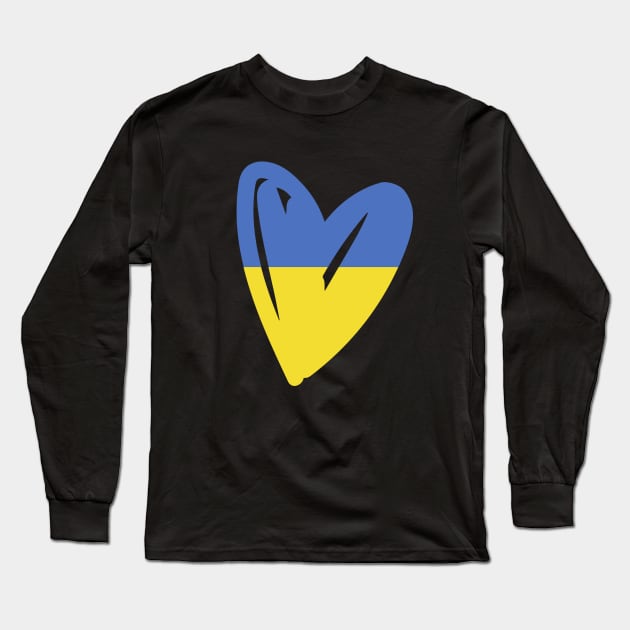 Love for Ucraine Long Sleeve T-Shirt by Pacesyte